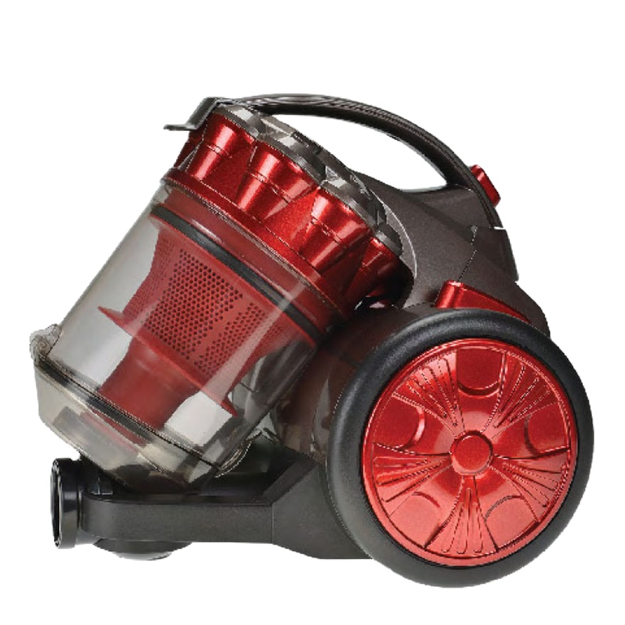 Multi-Color Cyclone Barrel Vacuum Cleaner with HEPA Filter