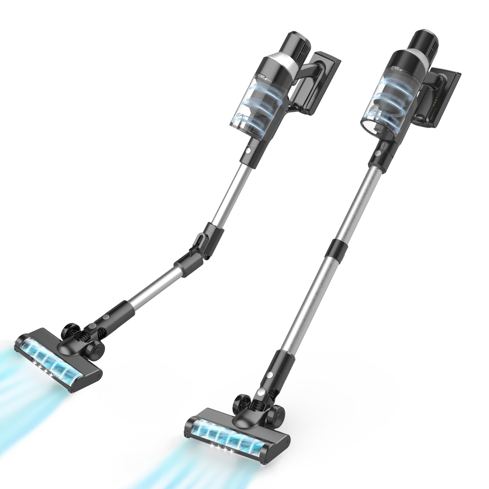 LX-VC-B Cordless Handheld Stick Vacuum Cleaner | 2-in-1 Lightweight Home Cleaning with Adjustable Suction & Multiple Attachments