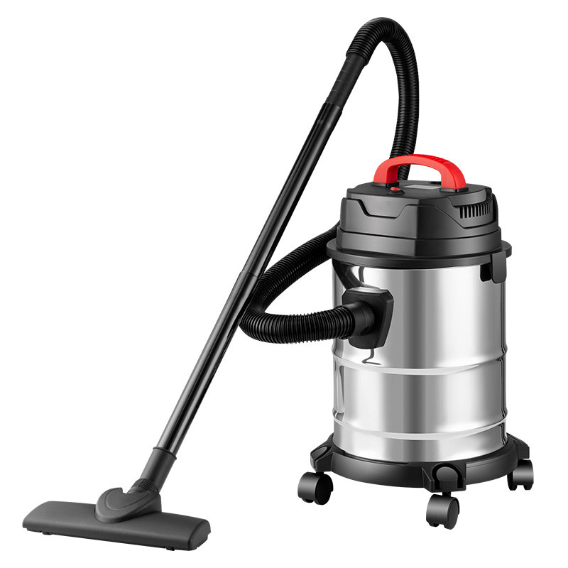 LX-VC-BW Commercial Wet & Dry Stainless Steel Vacuum Cleaner | High Suction Power | Multi-Function Attachments