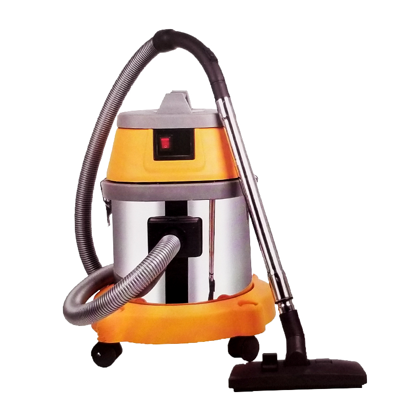 LX-DVC-O Industrial Wet & Dry Vacuum Cleaner, High Power, Yellow/Silver, Multi-Purpose with Full Accessories