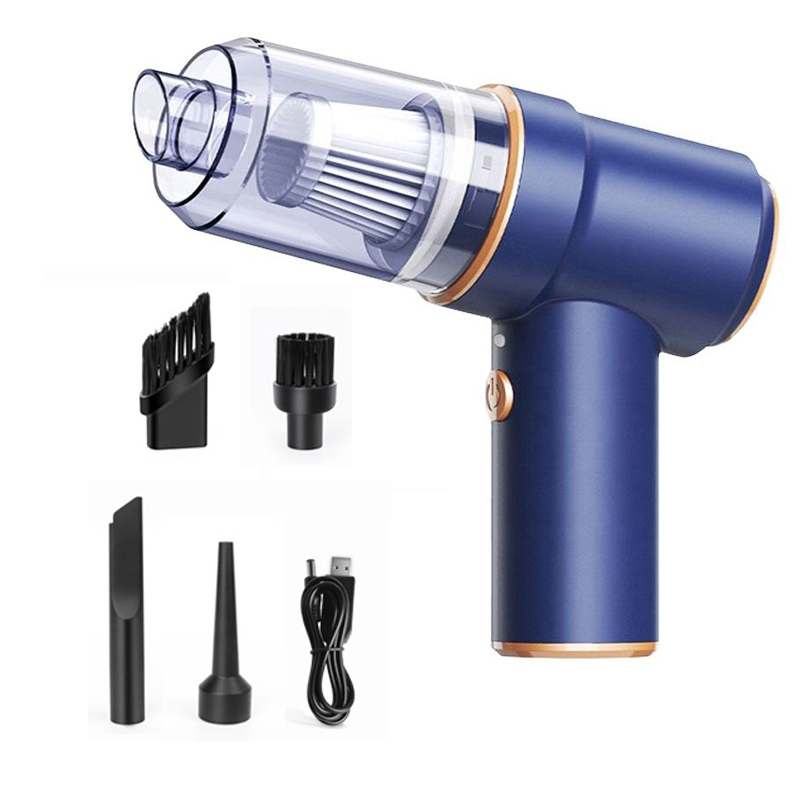 LX-VC-0.3L-B Wireless Car Vacuum Cleaner – Portable, Powerful, and Multi-Functional with Multiple Attachments