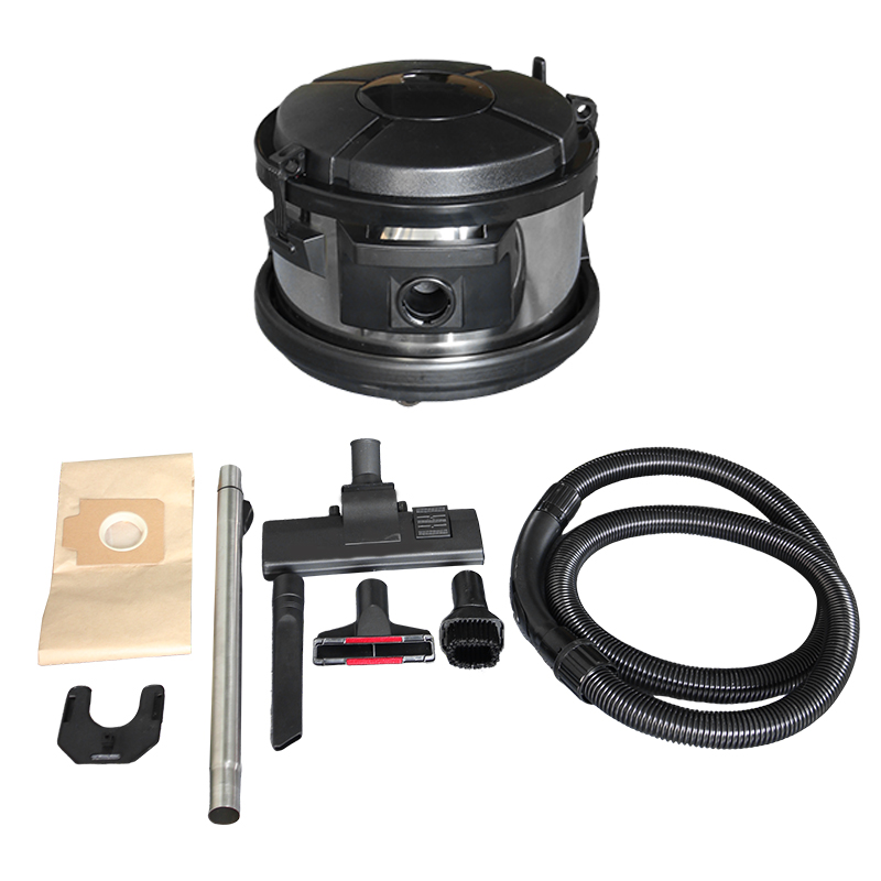 LX-VC-1200W-BW-Large Capacity Cylinder Vacuum Cleaner Dry Type for Home and Commercial Use, Multifunctional, Low Noise, Stainless Steel