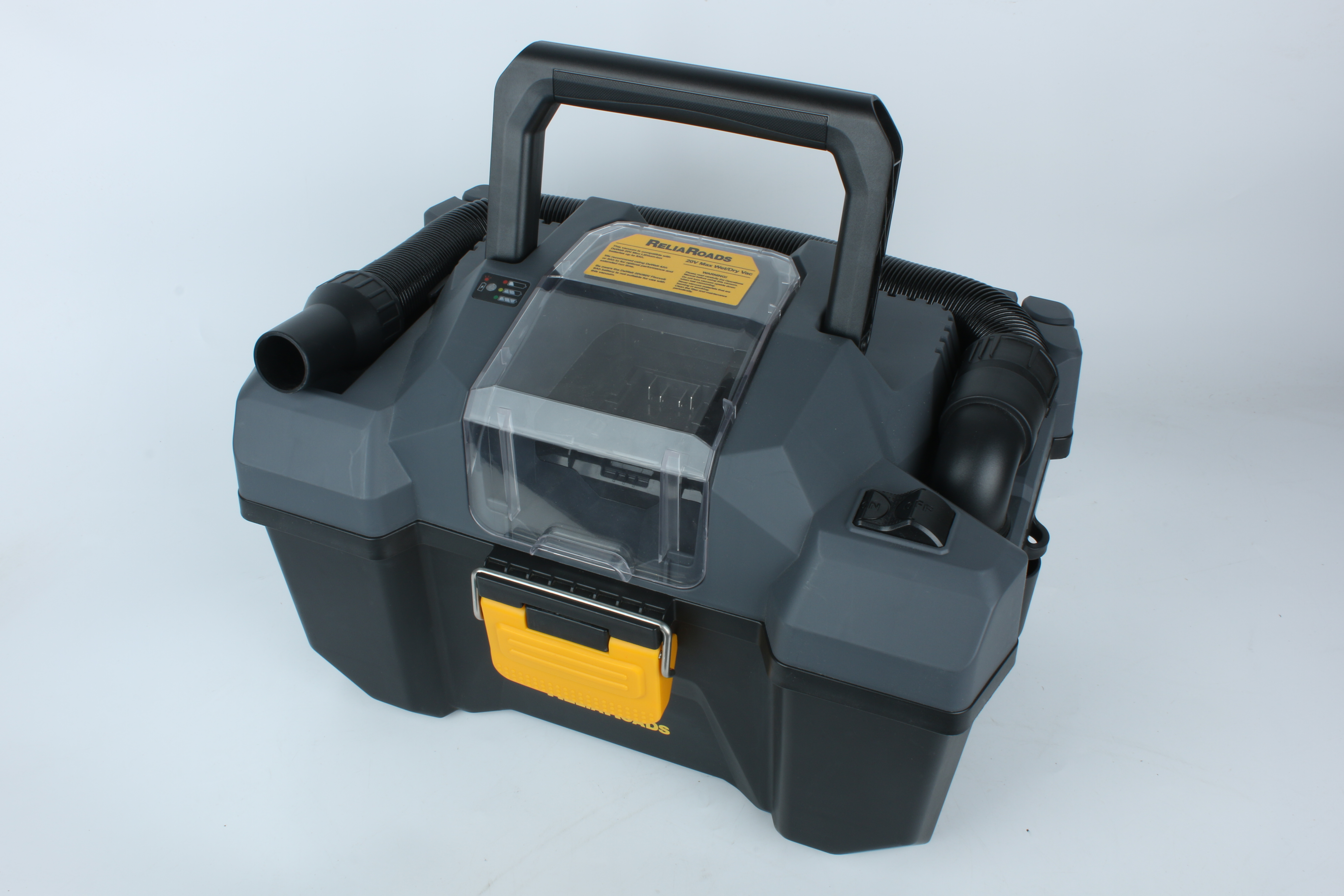 High Suction Portable Wet Dry Vacuum Cleaner with Self-Cleaning Function