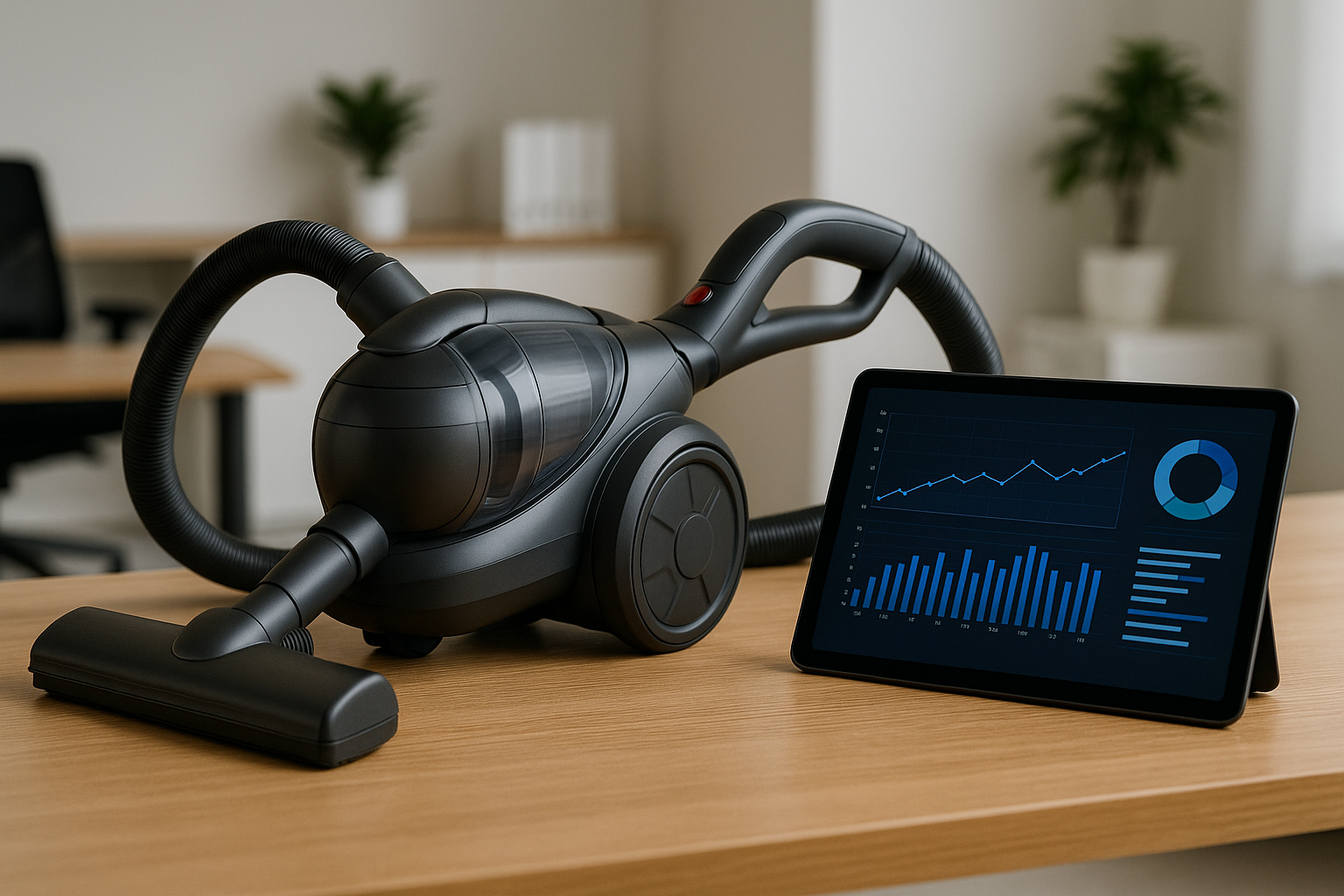 J10 Digital Vacuum Cleaner – Smart Data-Driven Vacuum with Performance Analytics Dashboard