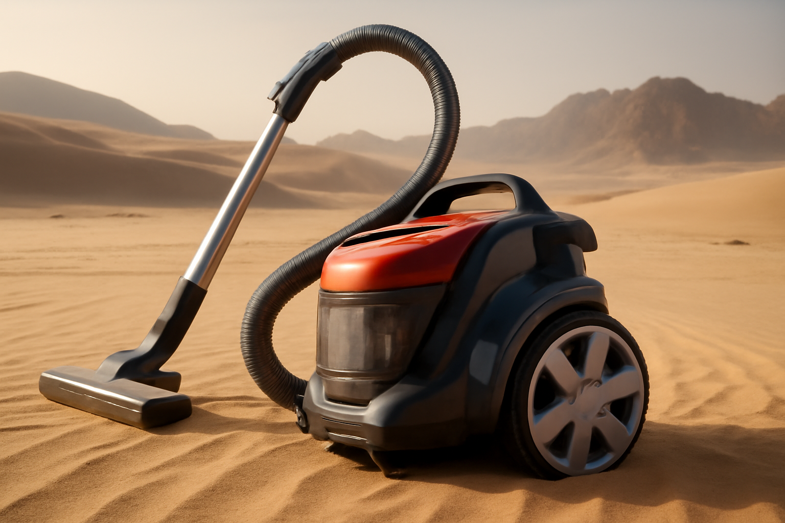 J1 High-Efficiency Canister Vacuum Cleaner 1200W with HEPA Filtration for Multi-Surface Cleaning