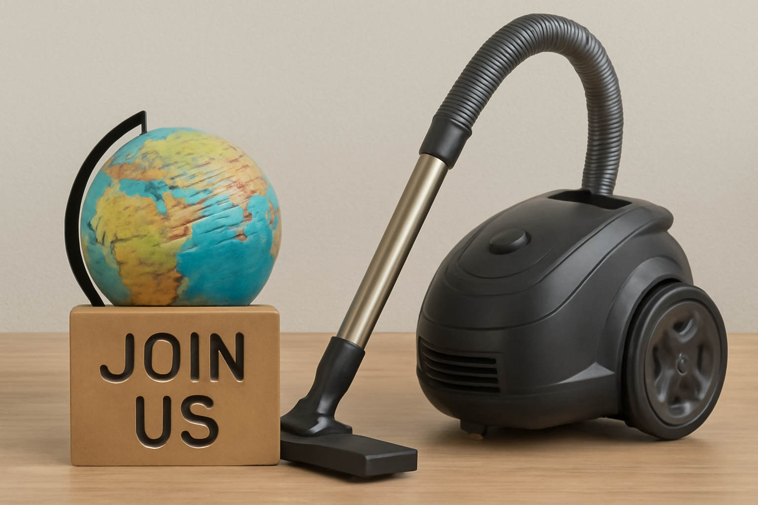 J12 Canister Vacuum Cleaner with Durable Steel Wand and Powerful Suction for Global Home and Business Cleaning Use