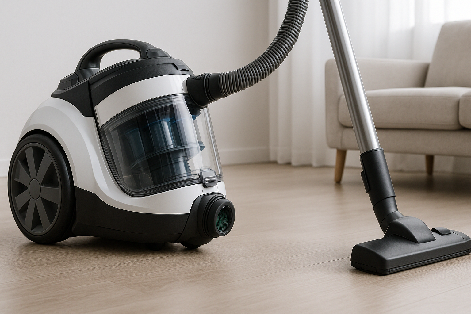 J14 HEPA Filter Vacuum Cleaner | High-Suction Allergy Vacuum for Home with Dust Bin Design