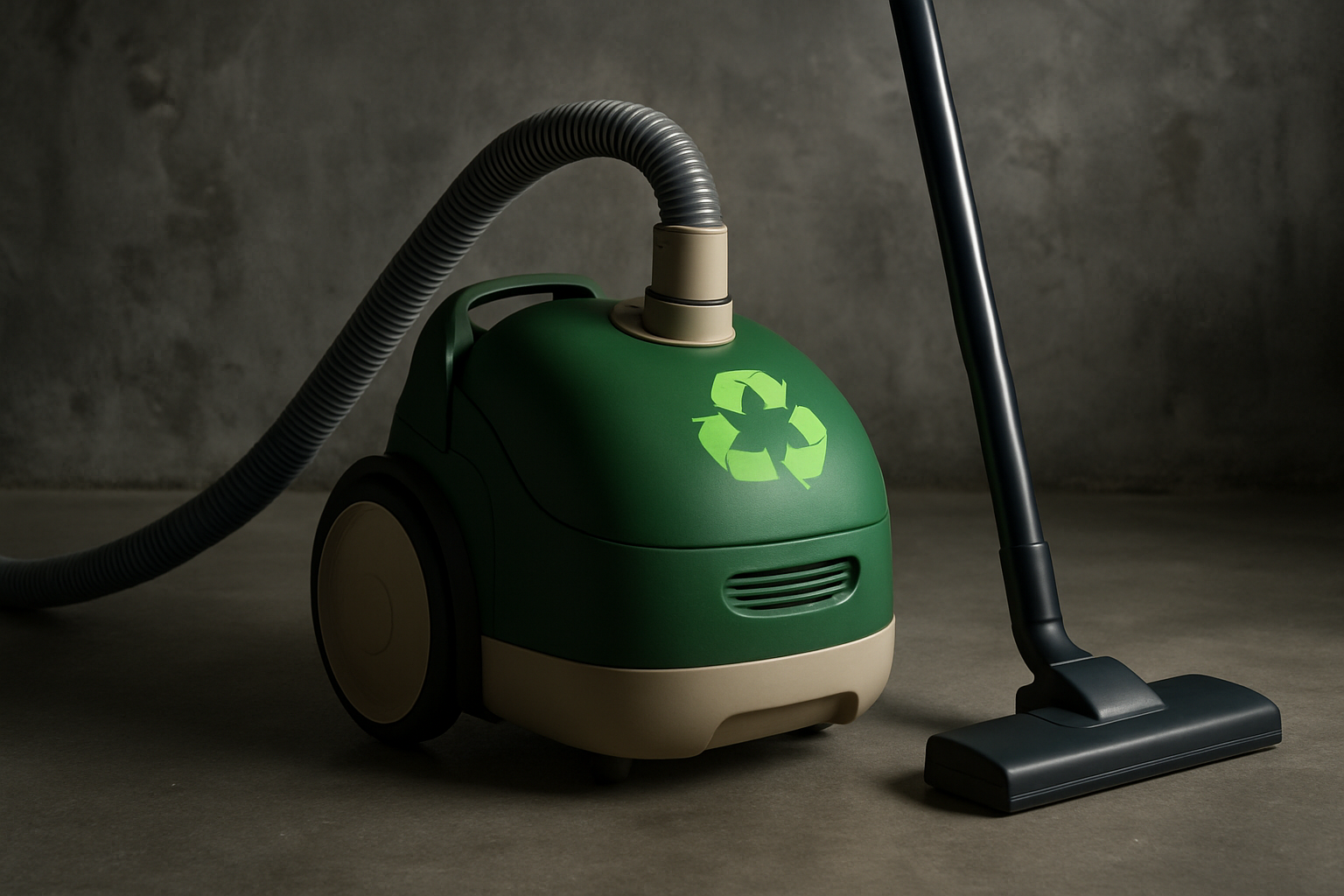 J13 Recyclable Eco Vacuum Cleaner | Quiet Low-Energy Canister Vacuum with HEPA Filter for Green Living