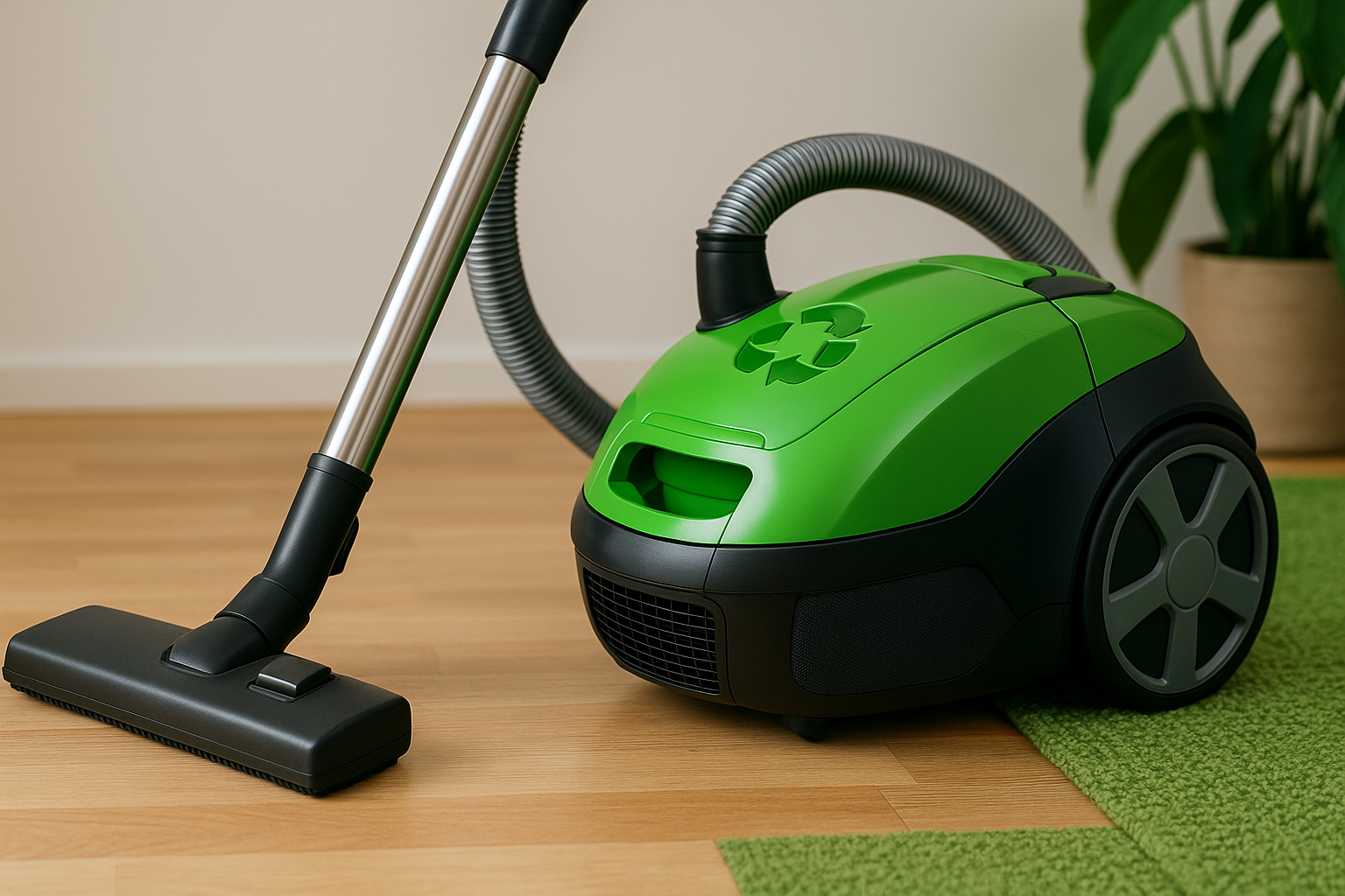 J4 Eco Canister Vacuum Cleaner – Reusable HEPA Filter & Energy Efficient Design for Sustainable Homes