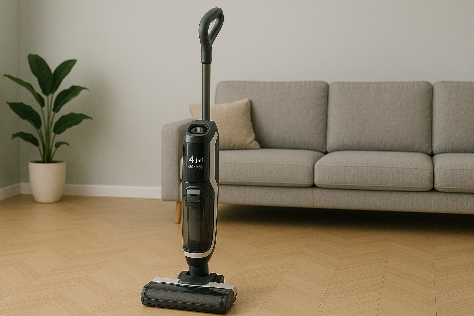 J5 4-in-1 Cordless Wet Dry Vacuum Mop with Smart Self-Cleaning