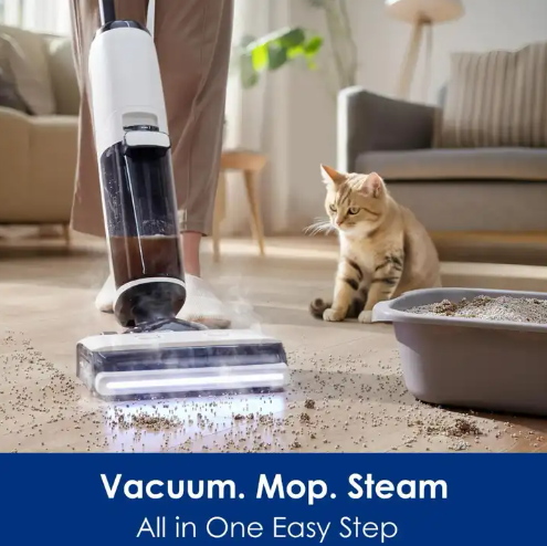 LX-HVC-Long-Lasting All-in-One Cordless Stick Vacuum Cleaner with Smart LED Display