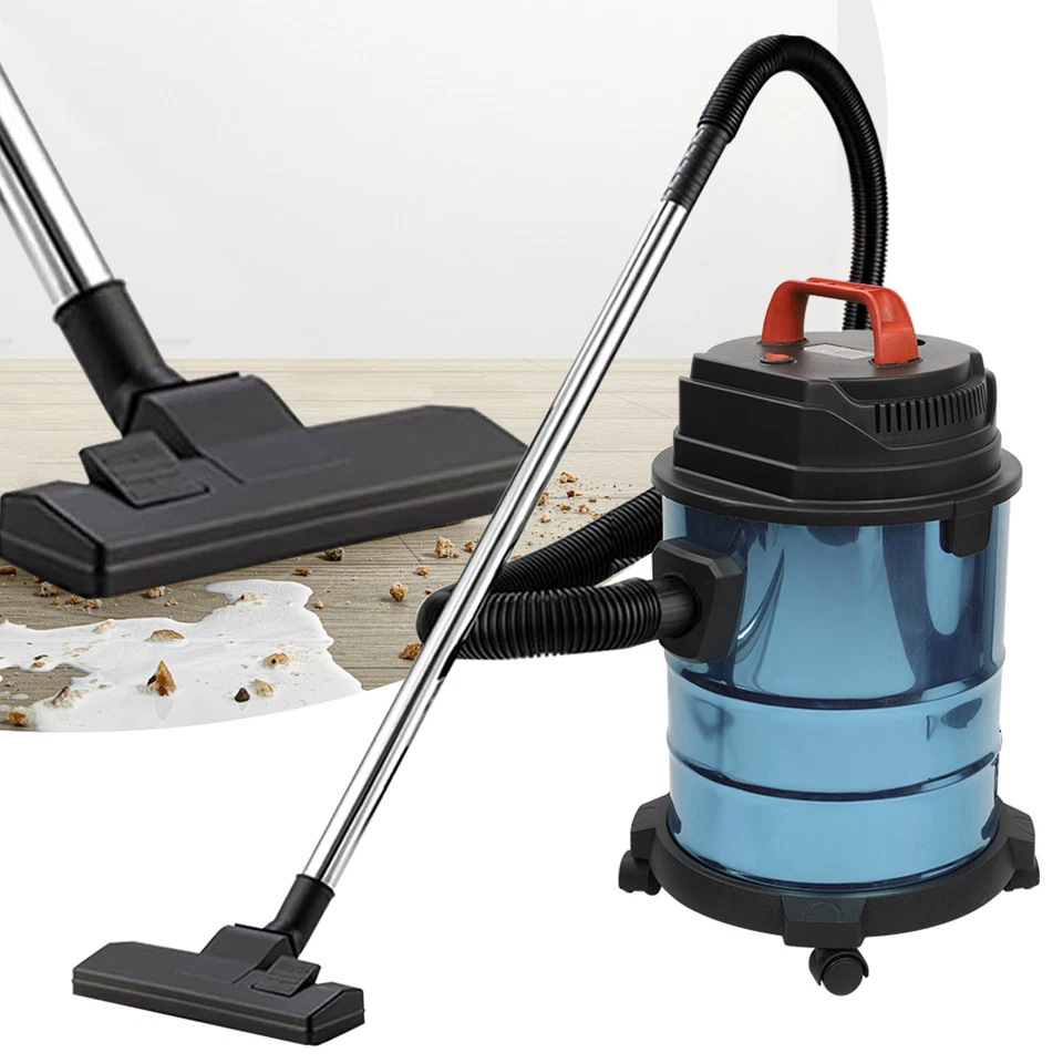 Multifunctional Wet and Dry Industrial Vacuum Cleaner – High Power Commercial Barrel Cleaner for Home and Car Use