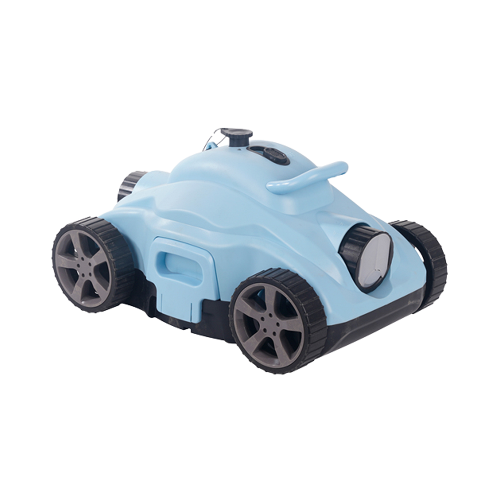 Outdoor Wall-mounted Automatic Swimming Pool Cleaning Robot with Filter Portable Lithium Battery Suction Cleaner