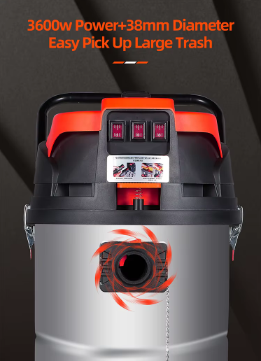 LX-VC-D-3600W Industrial Wet & Dry Vacuum Cleaner 70L & 80L Heavy Duty