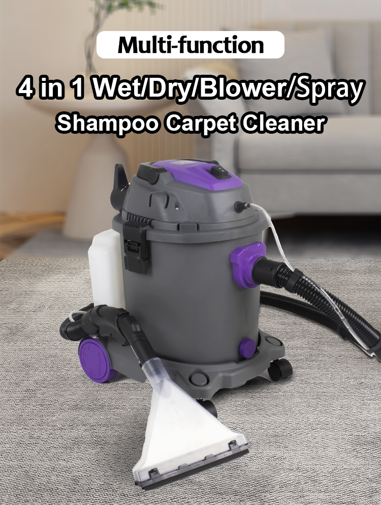 1400W High Power Best Clean Water Filtration Wet and Dry Vacuum Cleaner With 20L Capacity for Home Use Canister Vacuum Cleaner