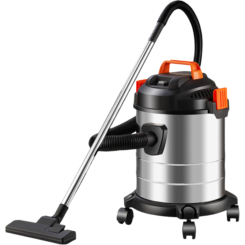 Large-Capacity Wet Dry Vacuum Cleaner with High Suction, Durable Stainless Steel Build