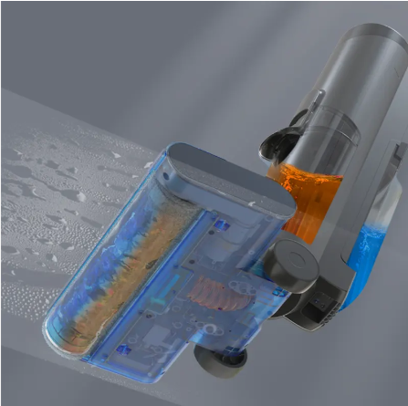 LX-HVC-Wet and Dry Vacuum Cleaner with 5000mAh Battery and 17000Pa Suction Power