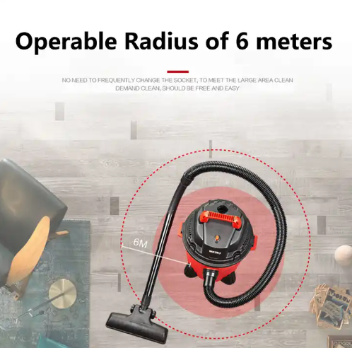 LX-VC-D-15L Wet and Dry Vacuum Cleaner – Durable Rust-Proof Tank with Powerful Suction