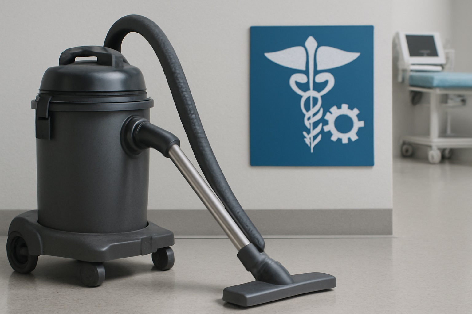 Y10 Medical-Grade Industrial Vacuum Cleaner – High-Efficiency Sterile Cleaning Unit for Hospitals & Labs