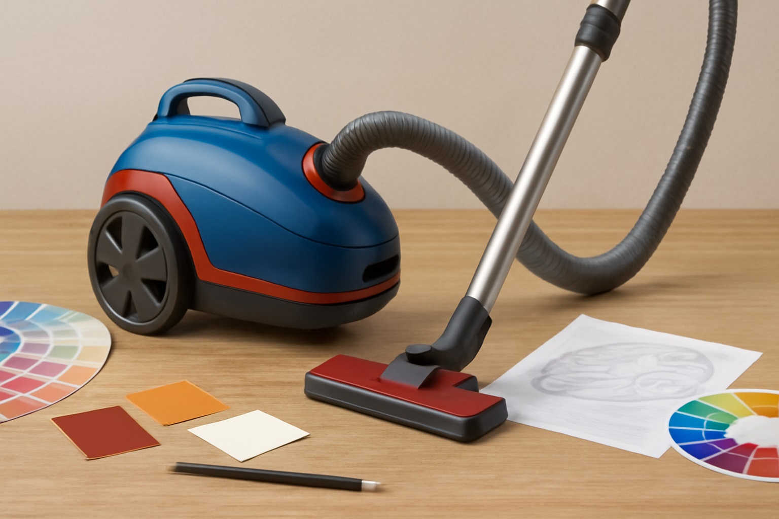 Compact Canister Vacuum Cleaner | Lightweight, Powerful, and Versatile Vacuum for Home and Office Cleaning