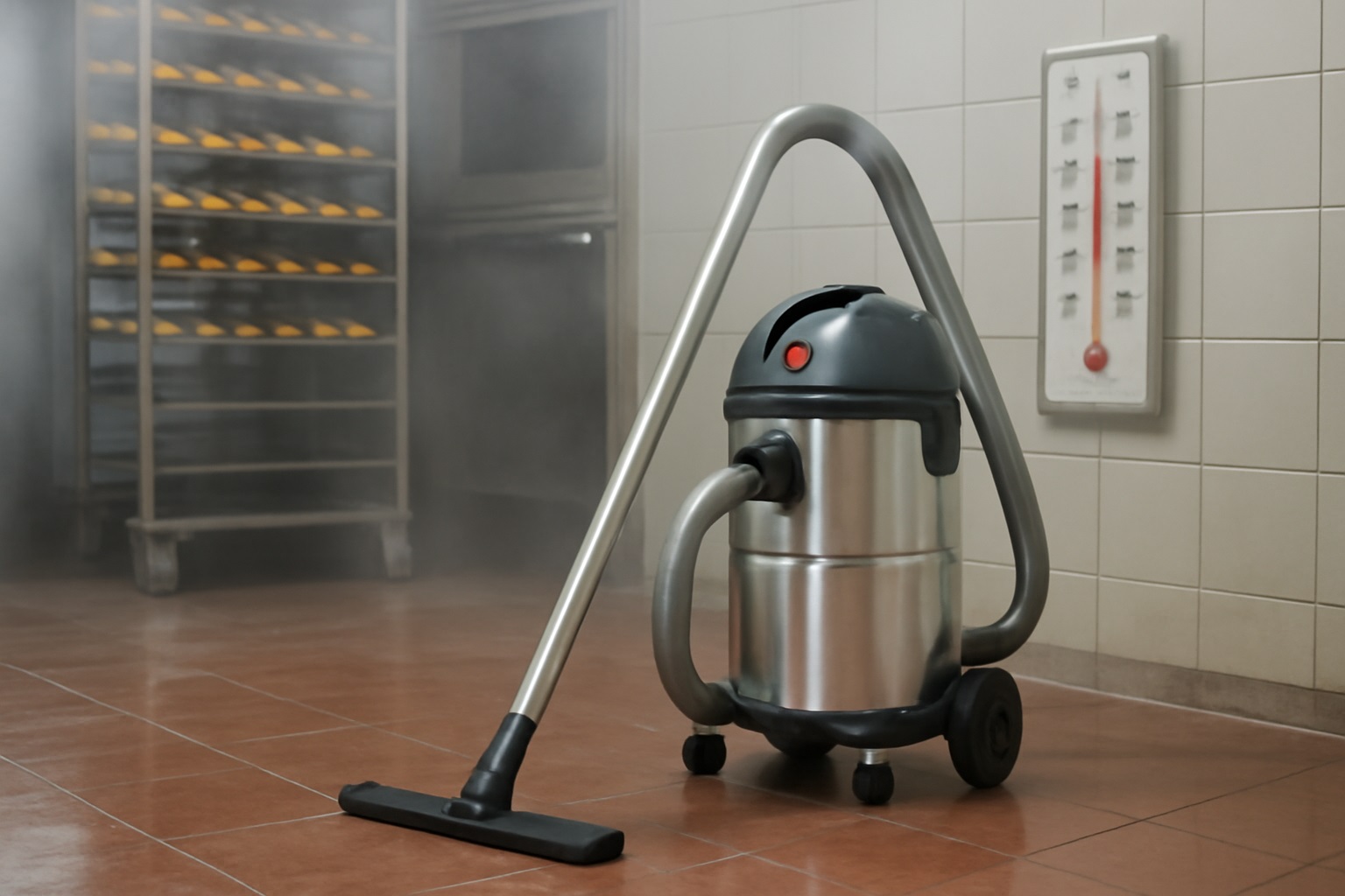 Y11 High-Temperature Vacuum Cleaner | Humidity-Resistant Wet & Dry Vacuum for Bakery and Food Processing