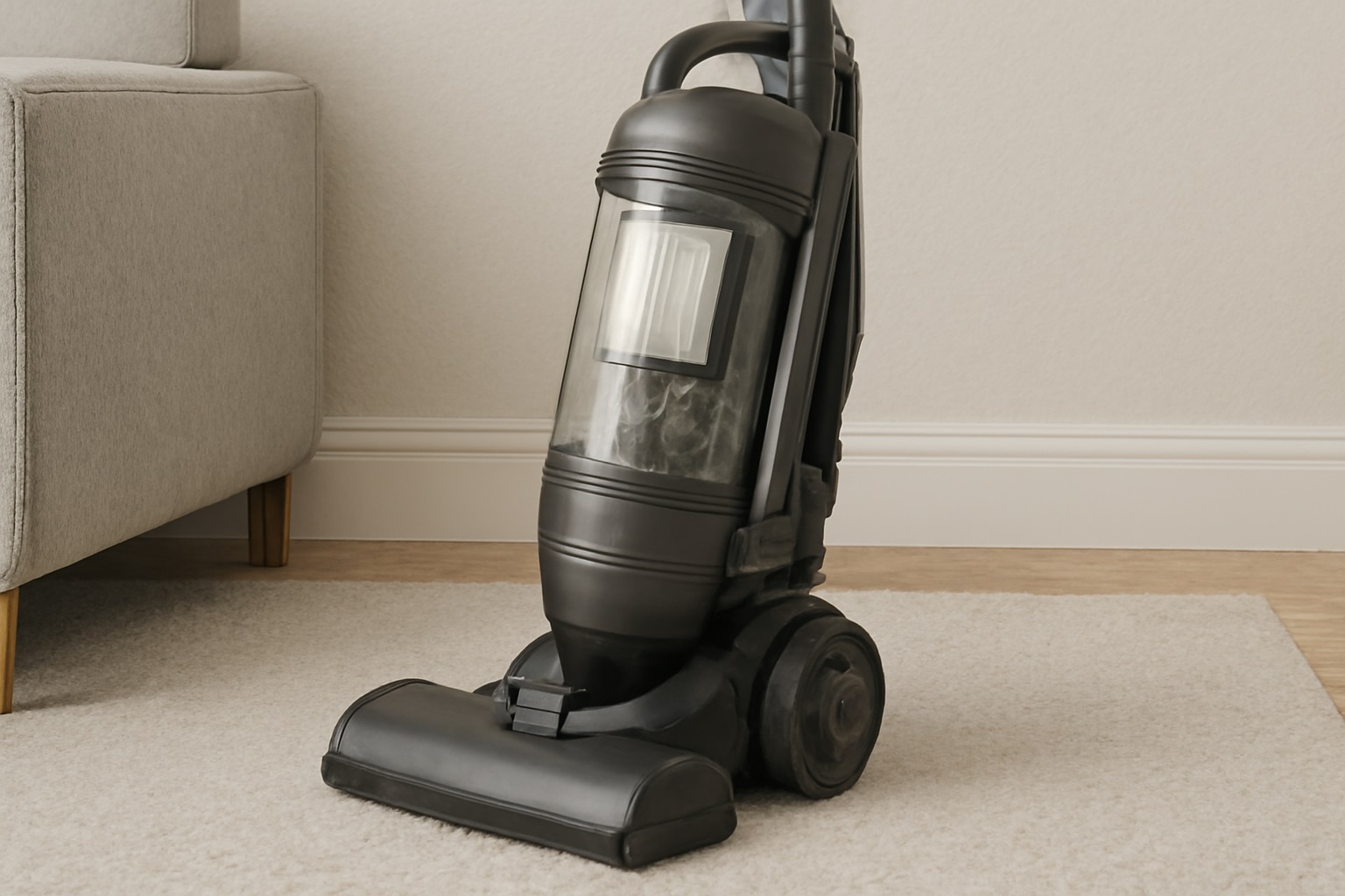 Y12 Upright Allergy-Safe Vacuum Cleaner | Powerful HEPA Filtration for Home Cleanliness