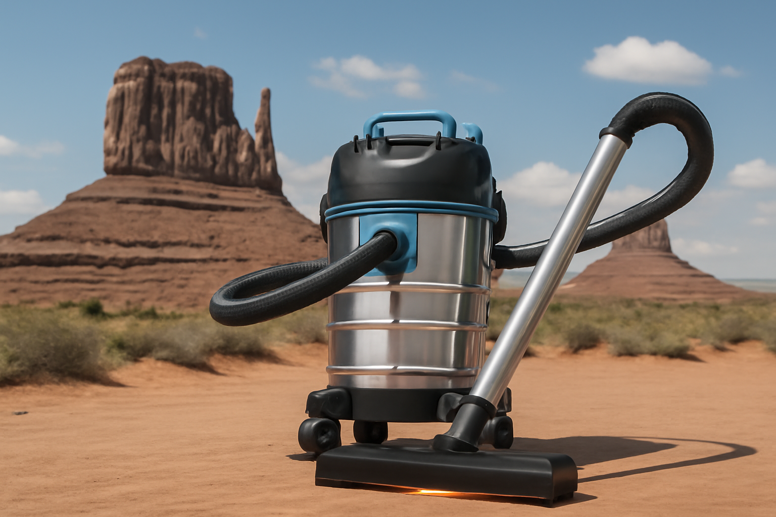 DustStorm™ Industrial Wet & Dry Vacuum for Desert, Outdoor & Mining Applications