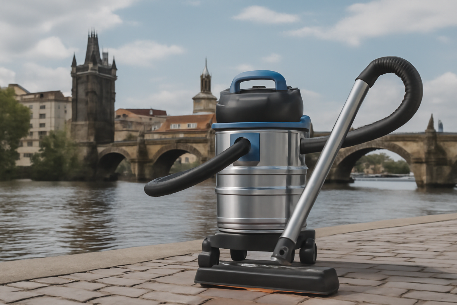 RiversidePro™ Wet & Dry Stainless Steel Vacuum for Waterfronts & Outdoor Cleaning