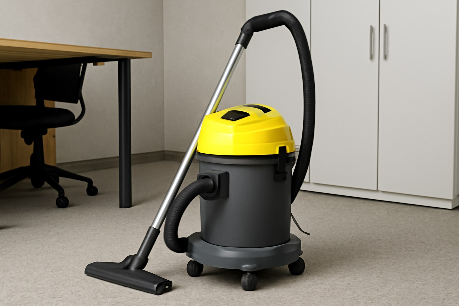 Commercial Wet & Dry Vacuum Cleaner for Office and Industrial Use