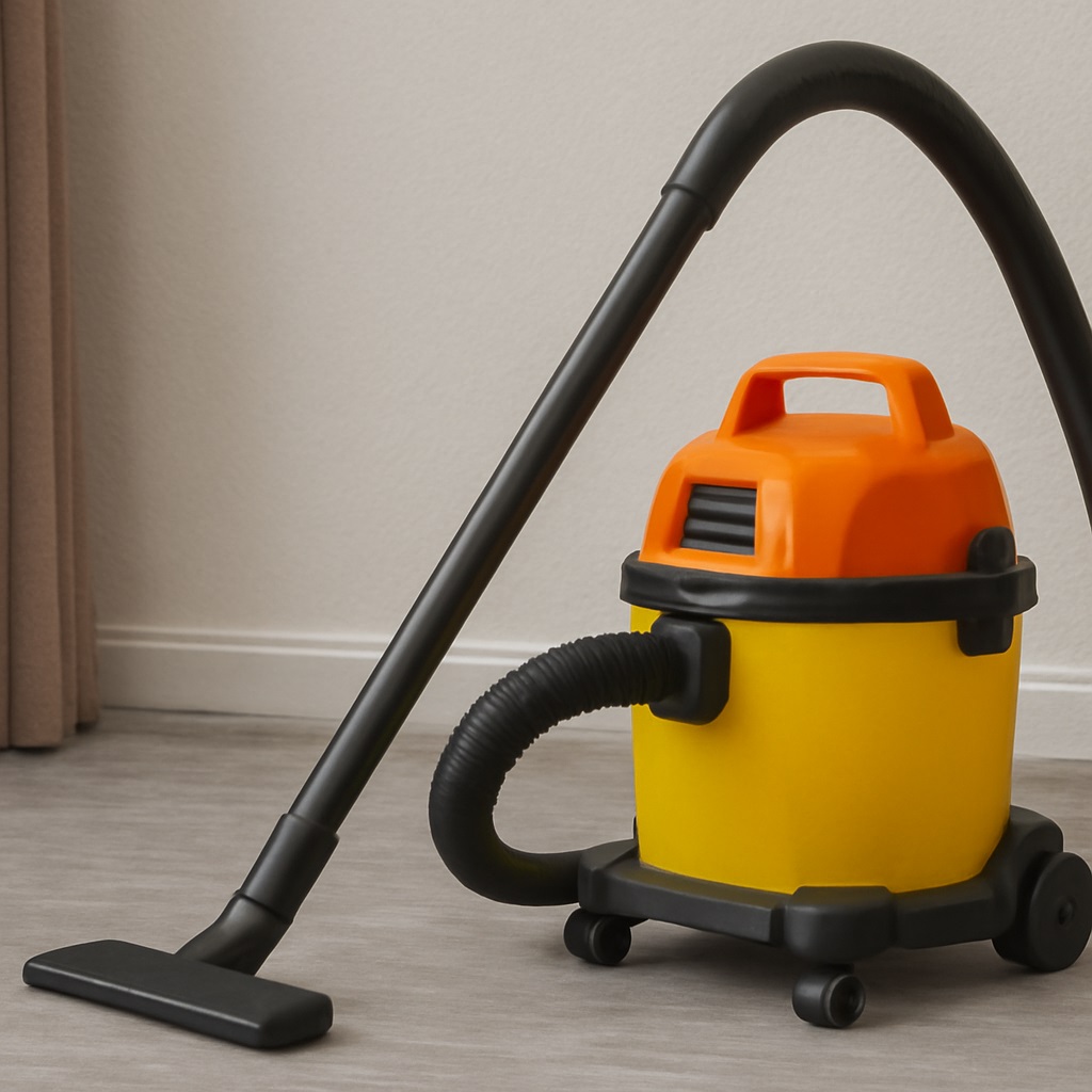 Y15 Dual-Tone Compact Barrel Vacuum Cleaner with Flexible Hose for Home and Office Use