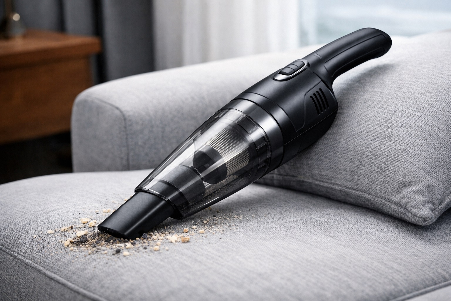 Cordless Handheld Vacuum Cleaner – Powerful Suction, Lightweight, Portable for Home & Car
