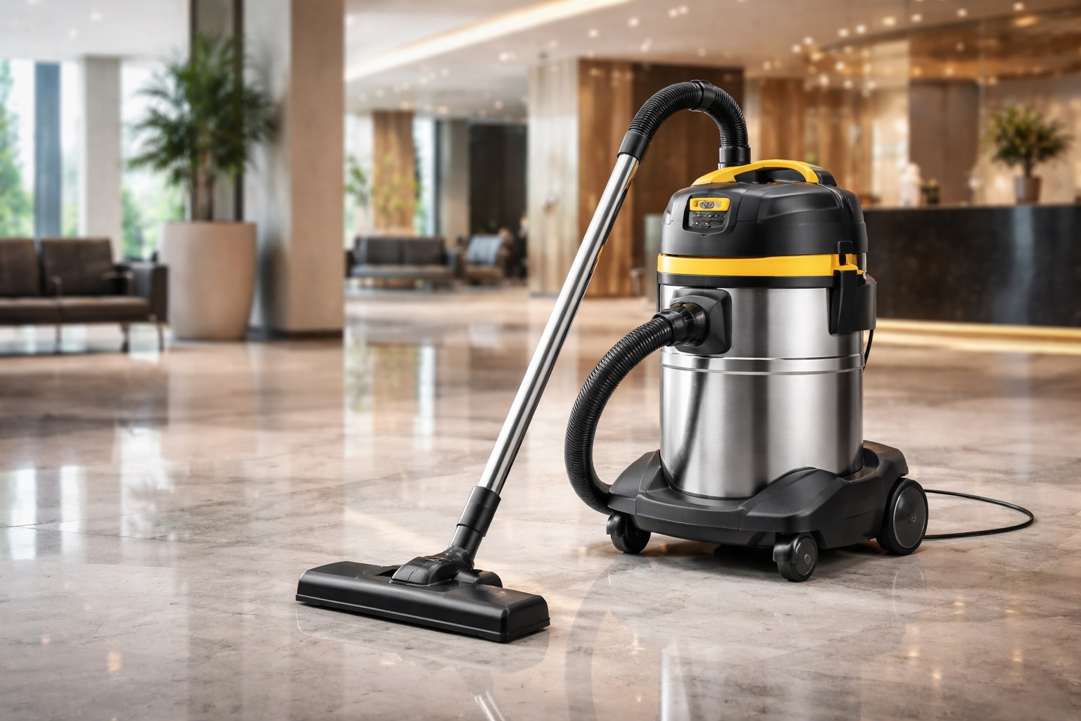 Heavy Duty Commercial Wet & Dry Vacuum Cleaner – Industrial Cleaning Solution