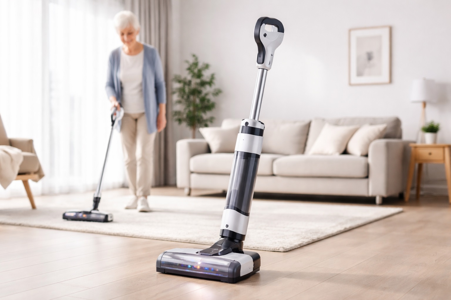 Elderly Cordless Vacuum Cleaner – Lightweight, Senior-Friendly Cleaning Device for Home Use