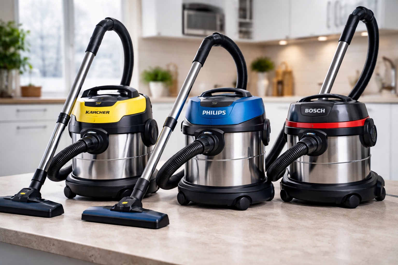 Популярные бренды и модели бочковых пылесосов на российском рынке