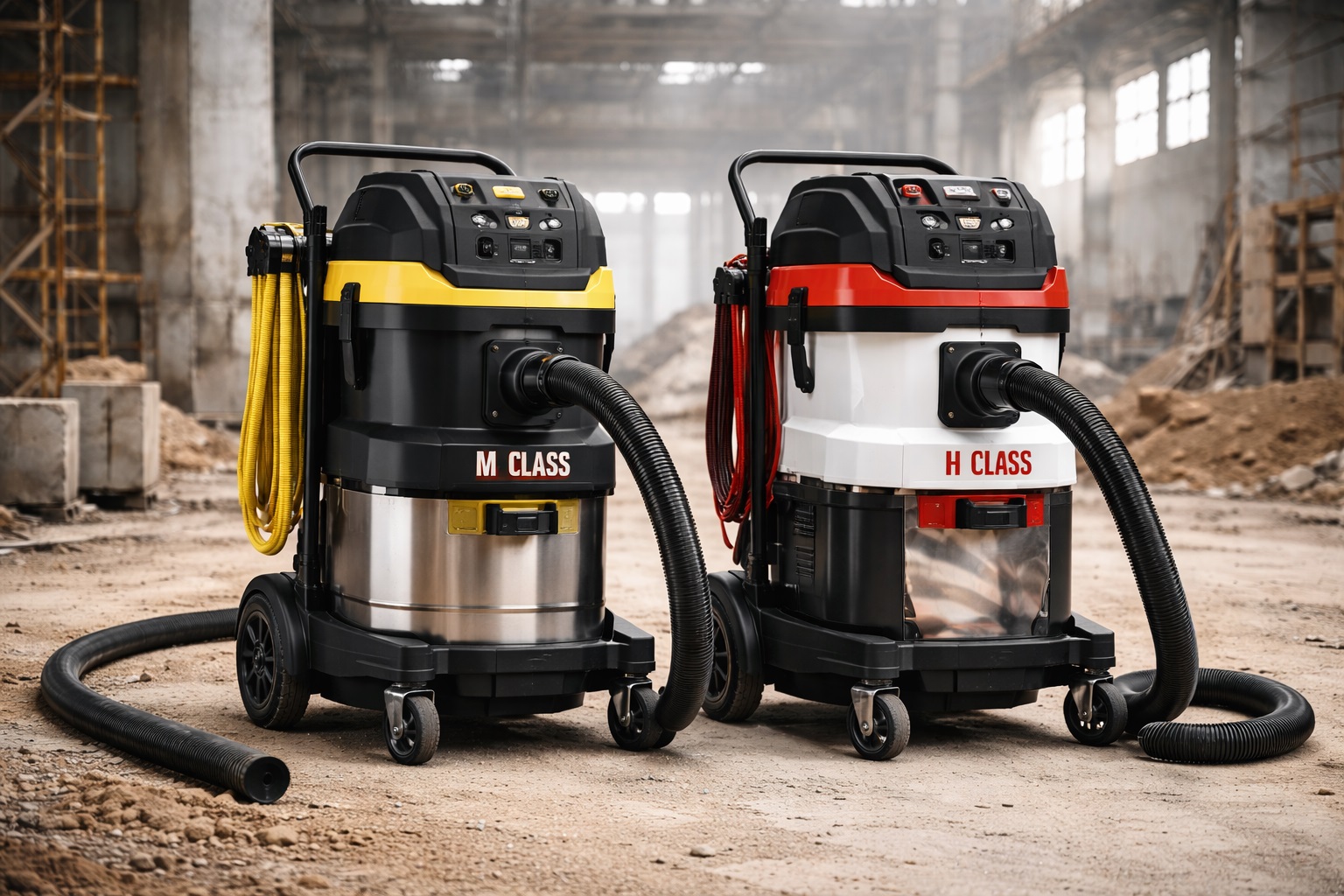M Class & H Class Industrial Vacuum Cleaner for Hazardous Dust Extraction