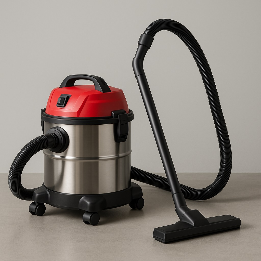 Industrial Wet Dry Vacuum Cleaner 20L – Commercial Grade Canister Vacuum with Stainless Steel Tank, Blower Function, Multi-Surface Nozzle