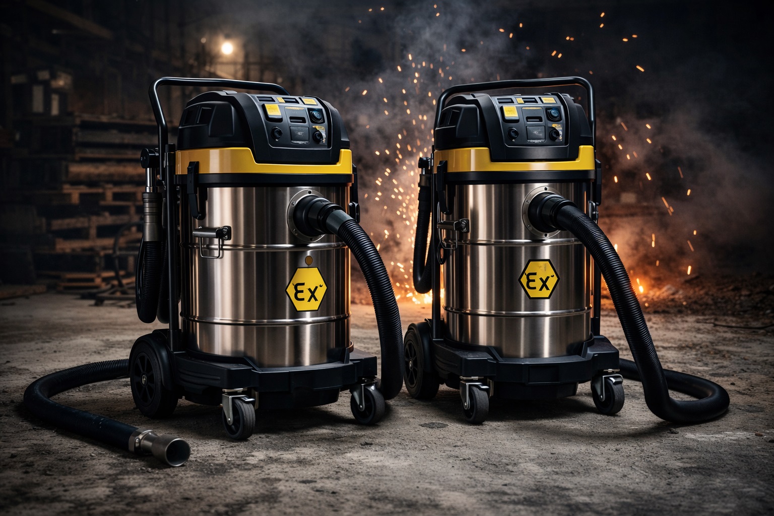 ATEX Industrial Vacuum Cleaner | Explosion Proof Vacuum for Construction & Hazardous Areas