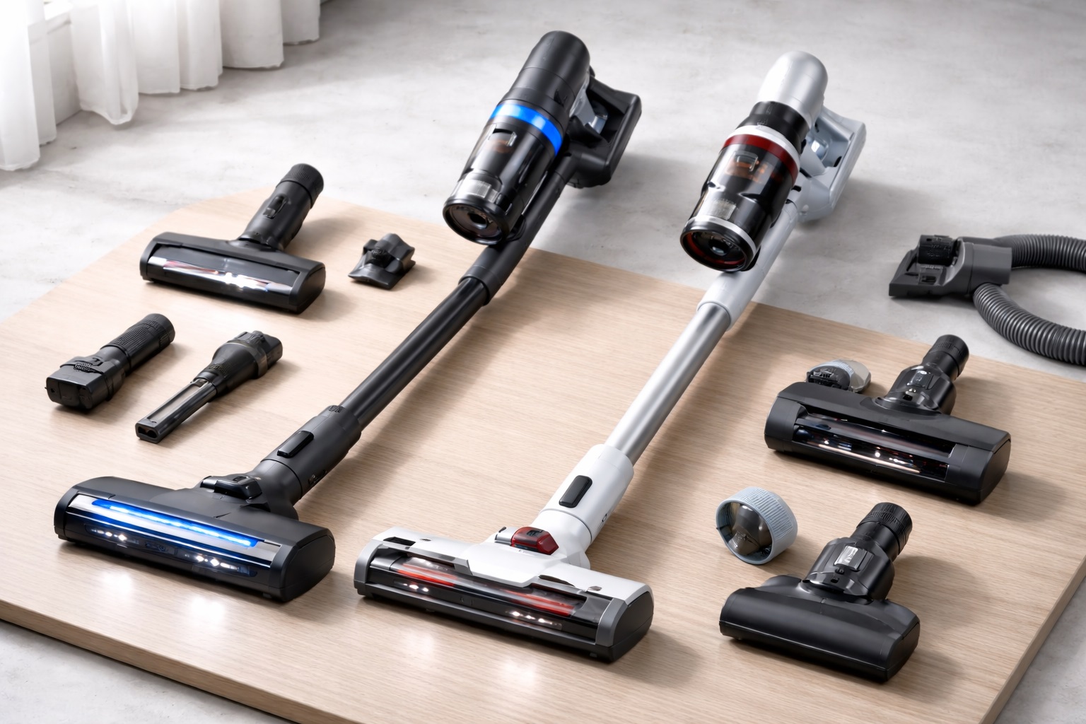 Professional Brushless Motor Cordless Vacuum Cleaner Kit – Multi-Attachment Stick Vacuum for Whole House Cleaning