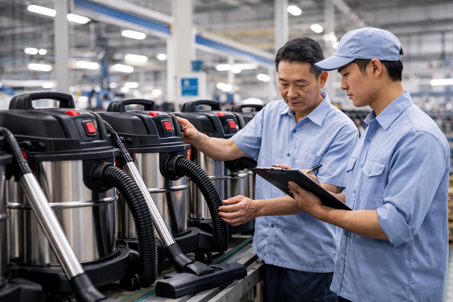 Industrial Vacuum Cleaner - Factory Model