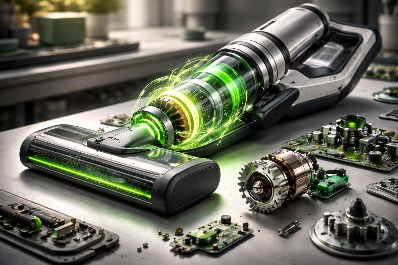 PowerCore X Brushless Motor Vacuum Cleaner – Energy Efficient Vacuum Motor Technology