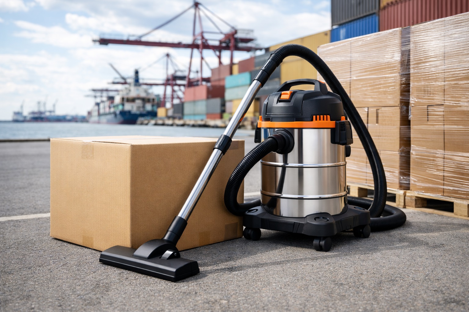 Industrial Wet & Dry Stainless Steel Vacuum Cleaner – Flexible MOQ China Manufacturer
