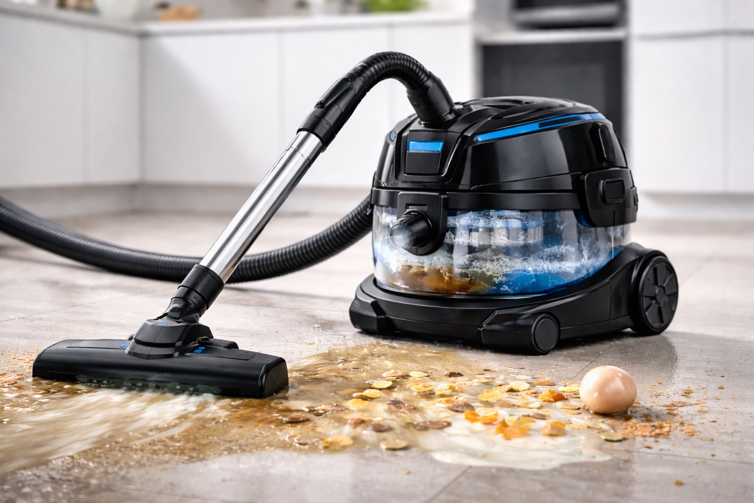 HydroMax Wet & Dry Water Filtration Vacuum Cleaner | Industrial-Grade Deep Cleaning