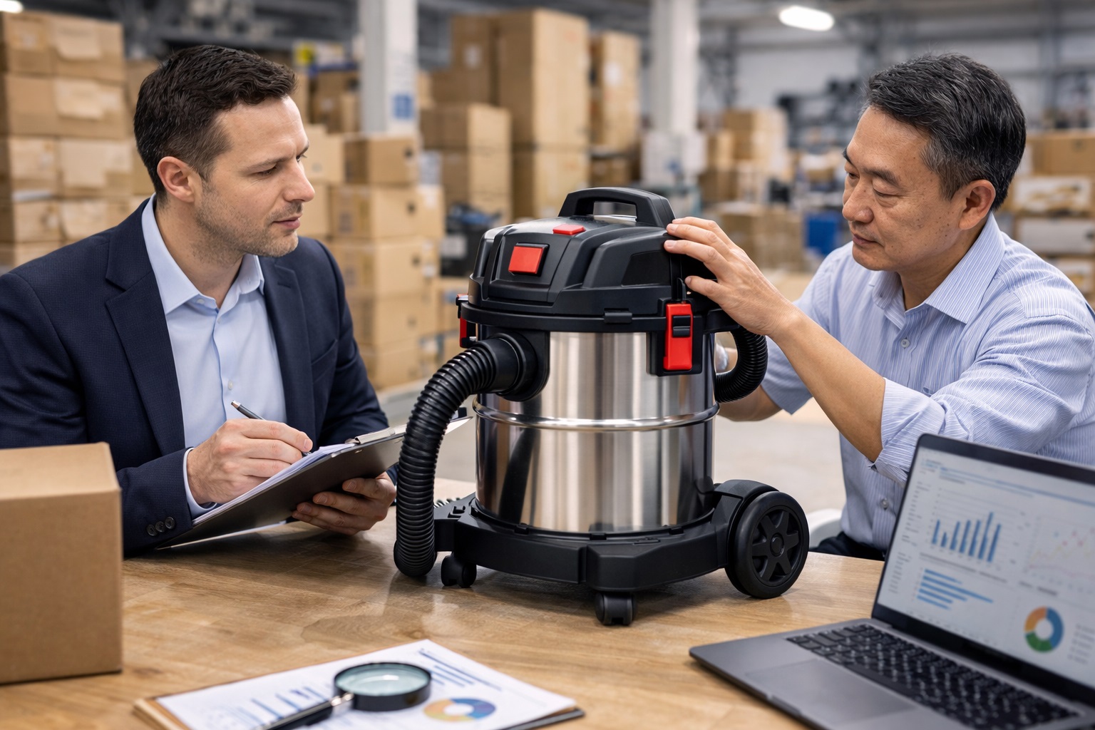 Professional Vacuum Cleaner - Business and Product Inspection Model