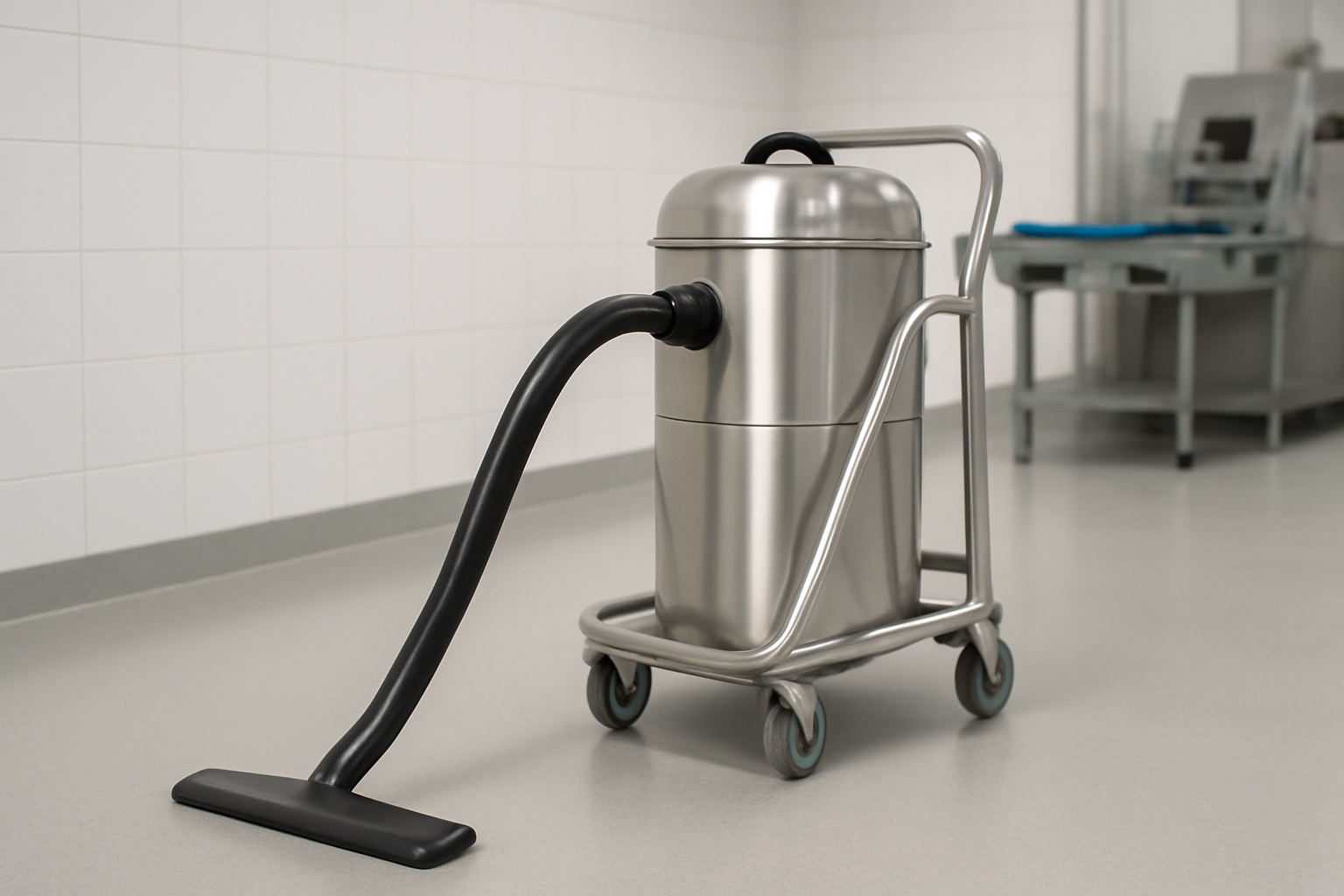 Y5 Food Processing Hygienic Vacuum Cleaner | Stainless Steel Sanitary Industrial Dust Extractor