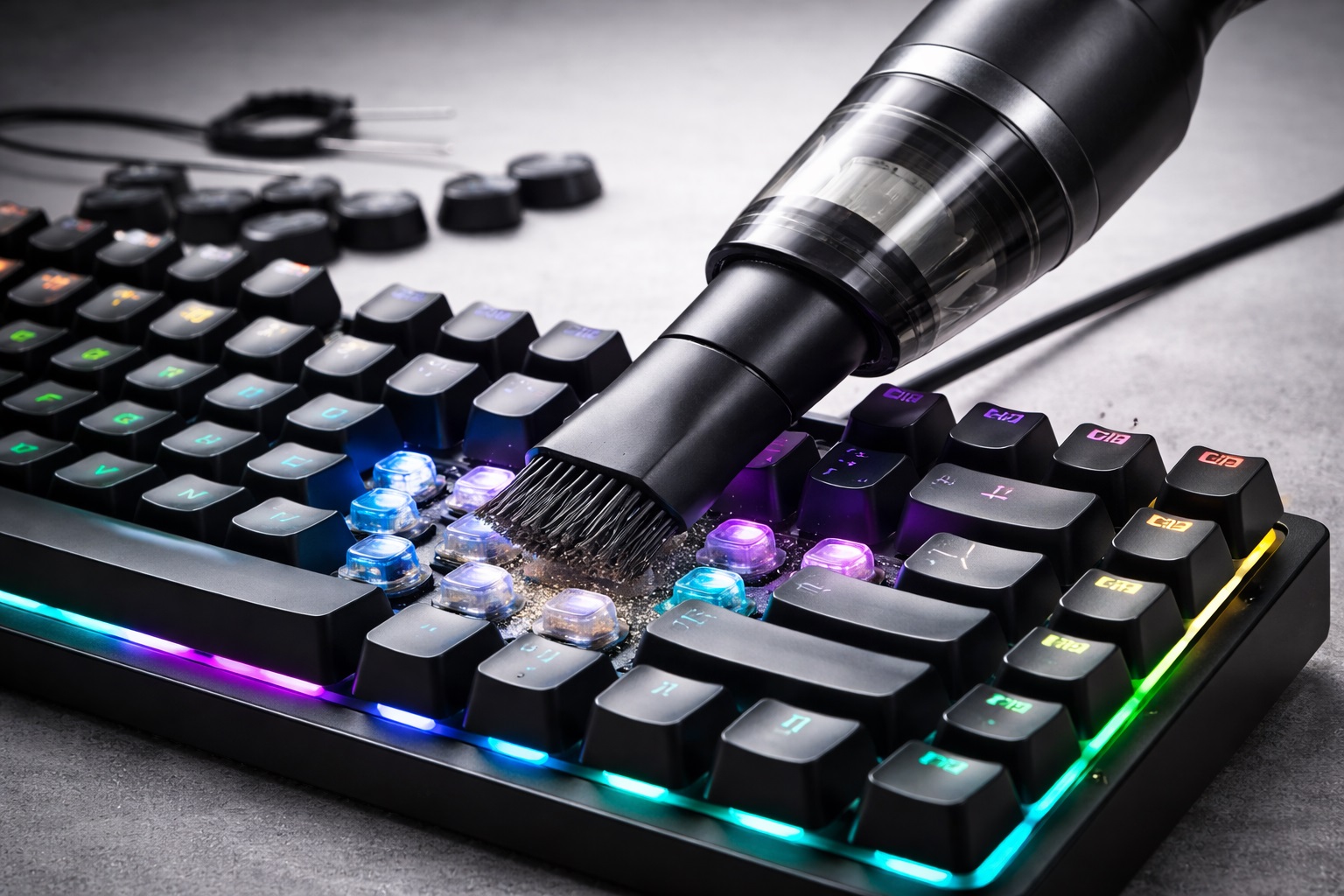 Y5 The Ultimate Guide to Cleaning Mechanical and RGB Keyboards