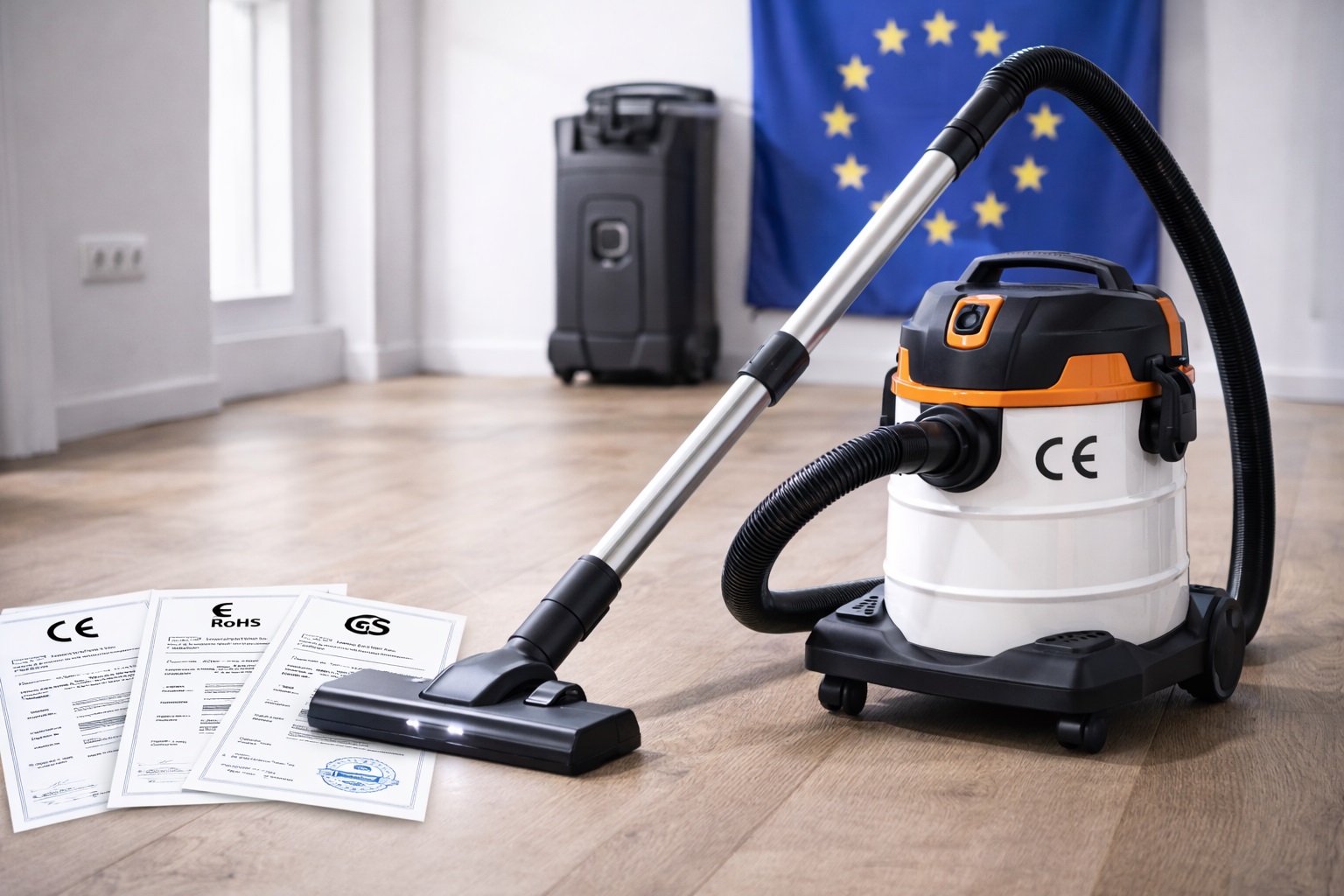 CE & RoHS Certified Wet Dry Vacuum Cleaner for European Market – EU Standard Manufacturer