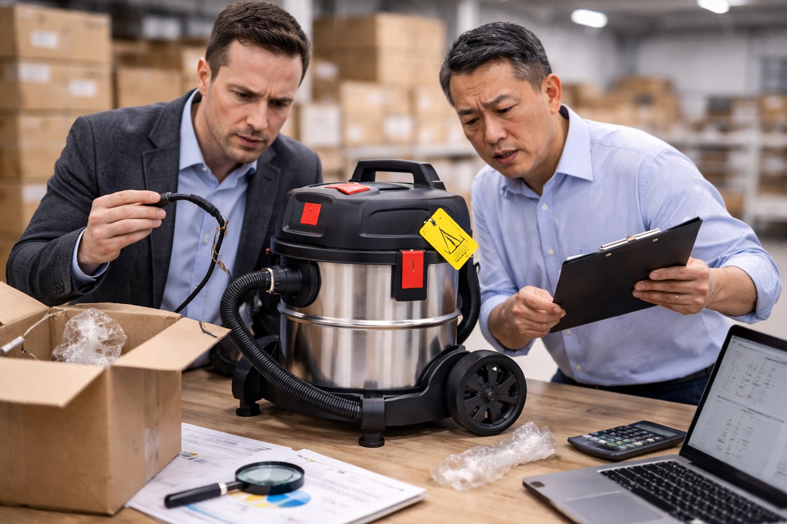 Vacuum Cleaner - Inspection and Quality Control Model