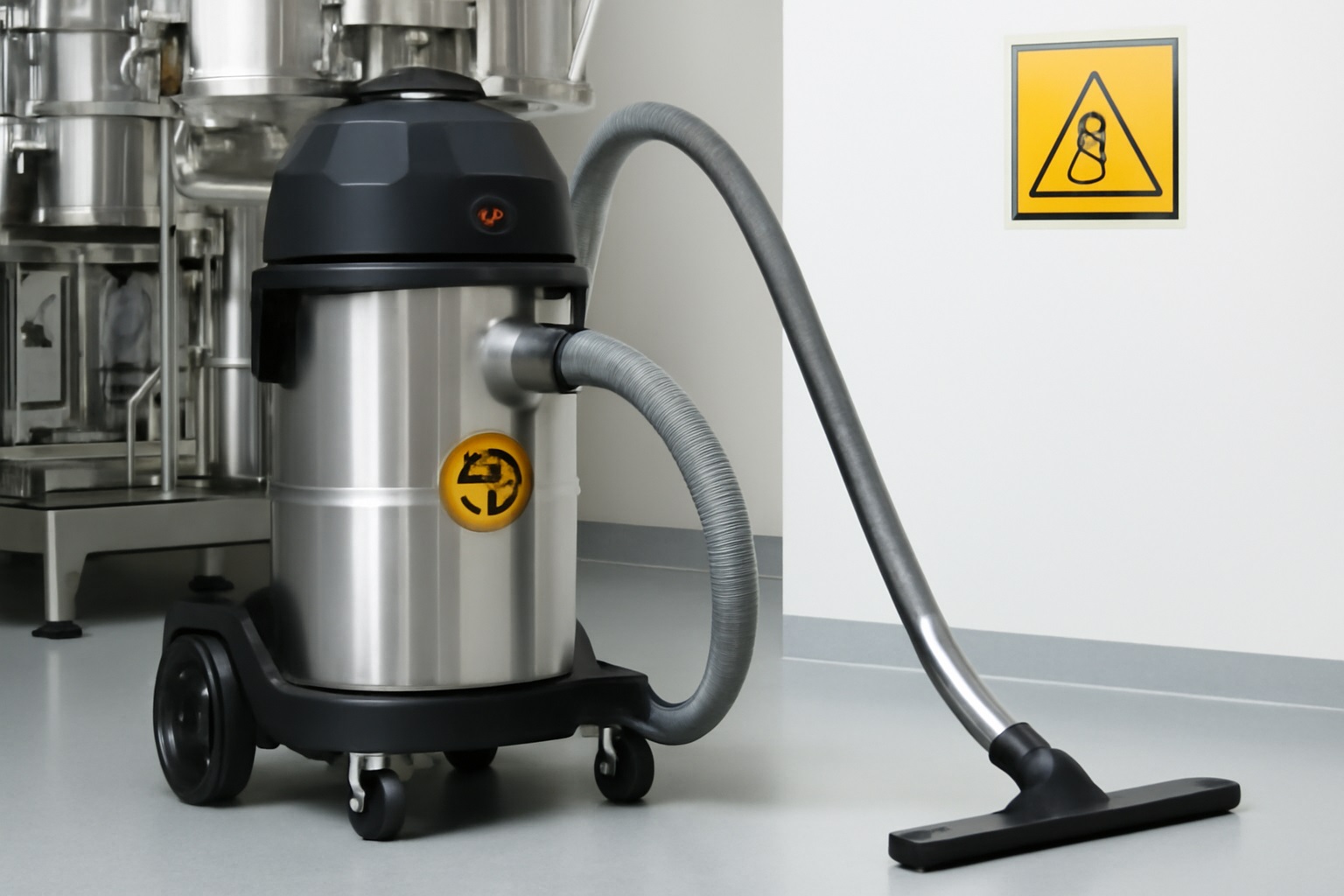 Y7Explosion-Proof Industrial Vacuum Cleaner | Anti-Static Pharmaceutical Dust Extractor