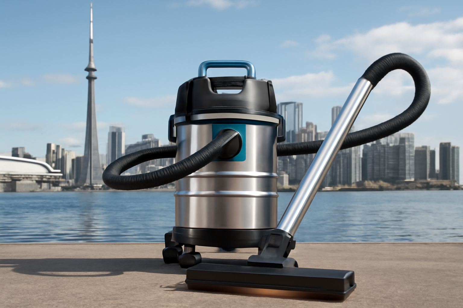 CivicForce™ Heavy Duty Wet & Dry Vacuum – For Government, Embassy & Institutional Grounds