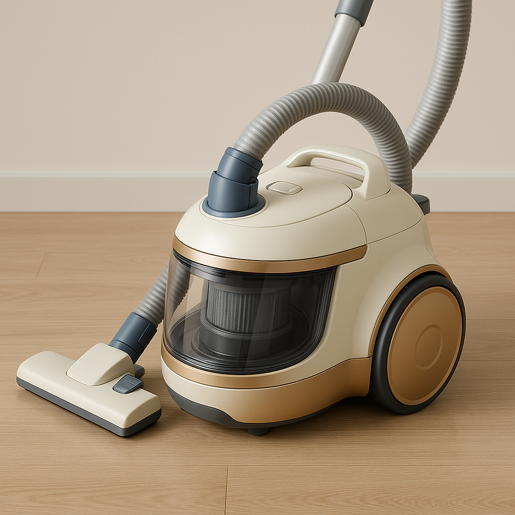 Multifunctional Silent Canister Vacuum Cleaner – Powerful Bagless Home Dust Remover